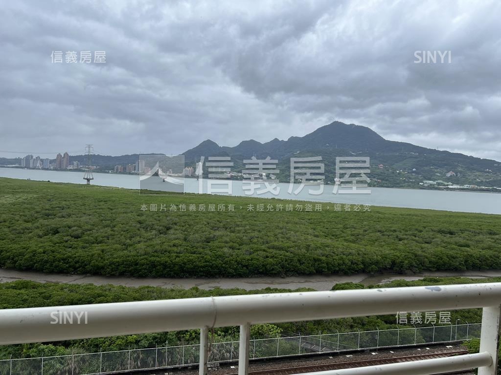 紅樹林河景美三房車位房屋室內格局與周邊環境