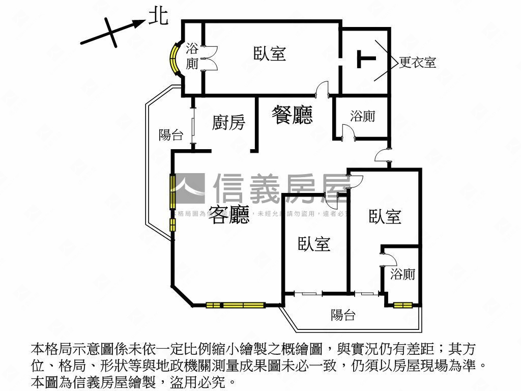 紅樹林河景美三房車位房屋室內格局與周邊環境