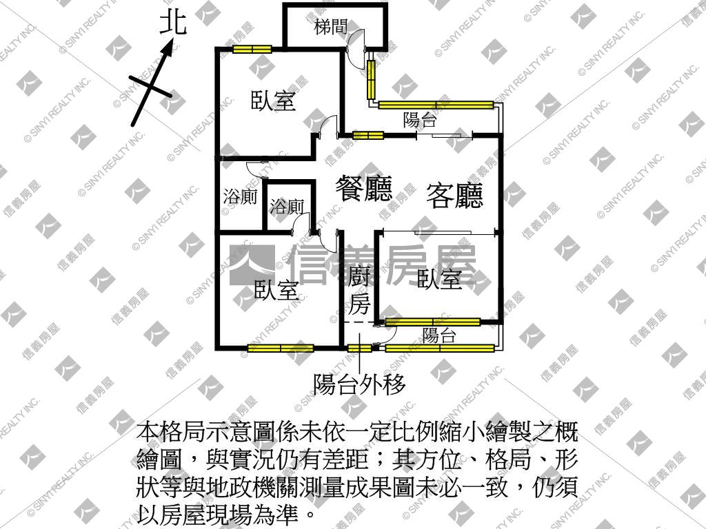 ★近中壢戶政三房★房屋室內格局與周邊環境