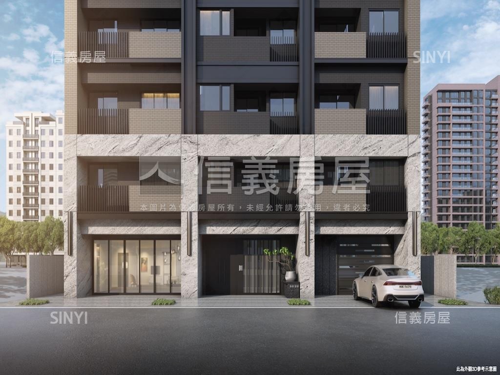 稀有雙衛浴開窗房屋室內格局與周邊環境