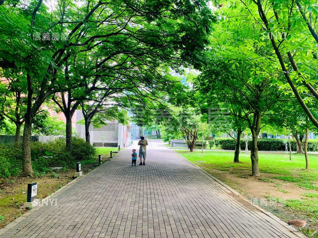 永安捷運公園庭院大空間房屋室內格局與周邊環境