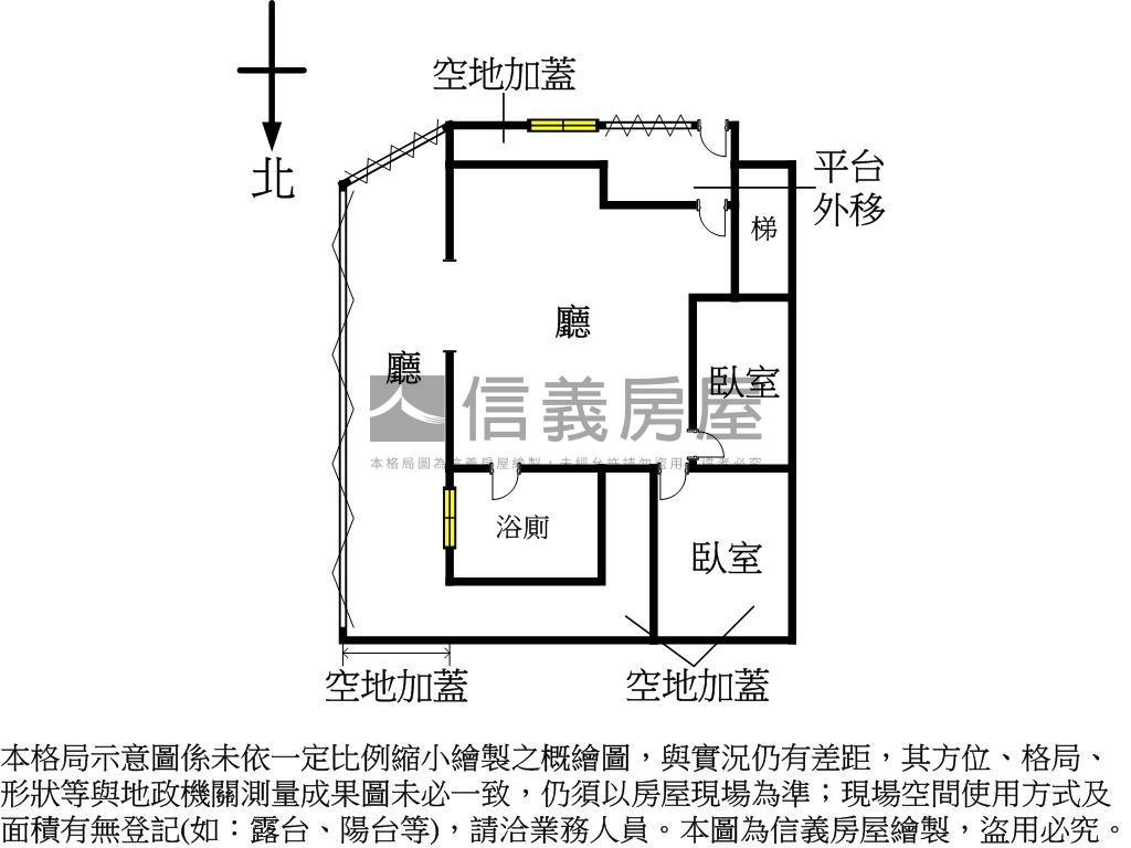 專任邊間三角窗優質店面房屋室內格局與周邊環境