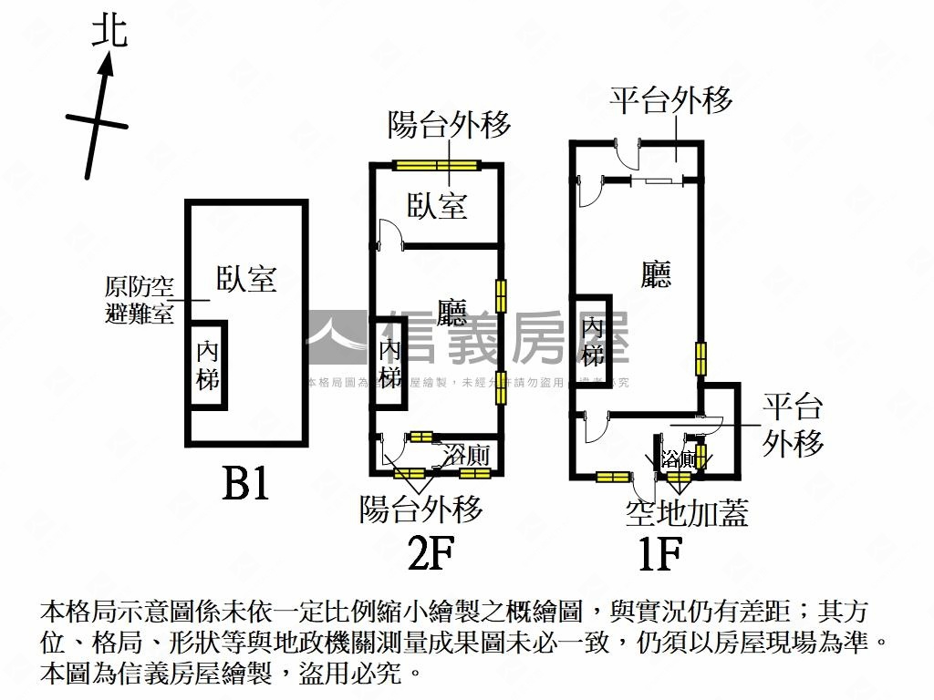 ☆北安路１樓可住可辦房屋室內格局與周邊環境