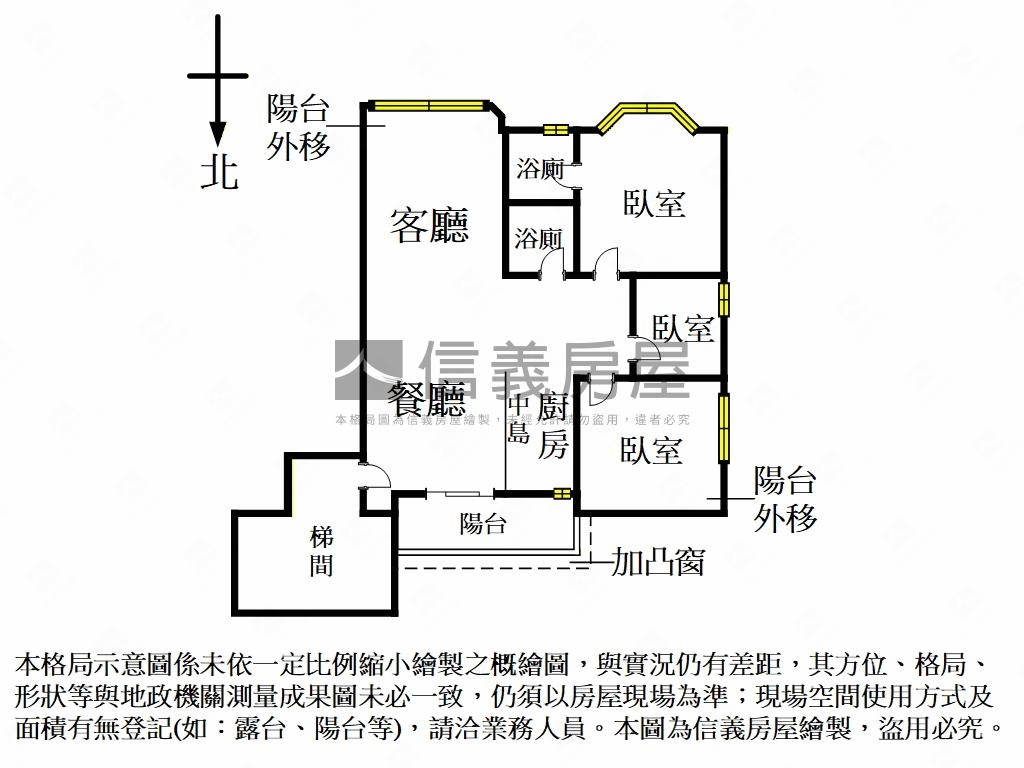 富綠旺裝潢美三房房屋室內格局與周邊環境