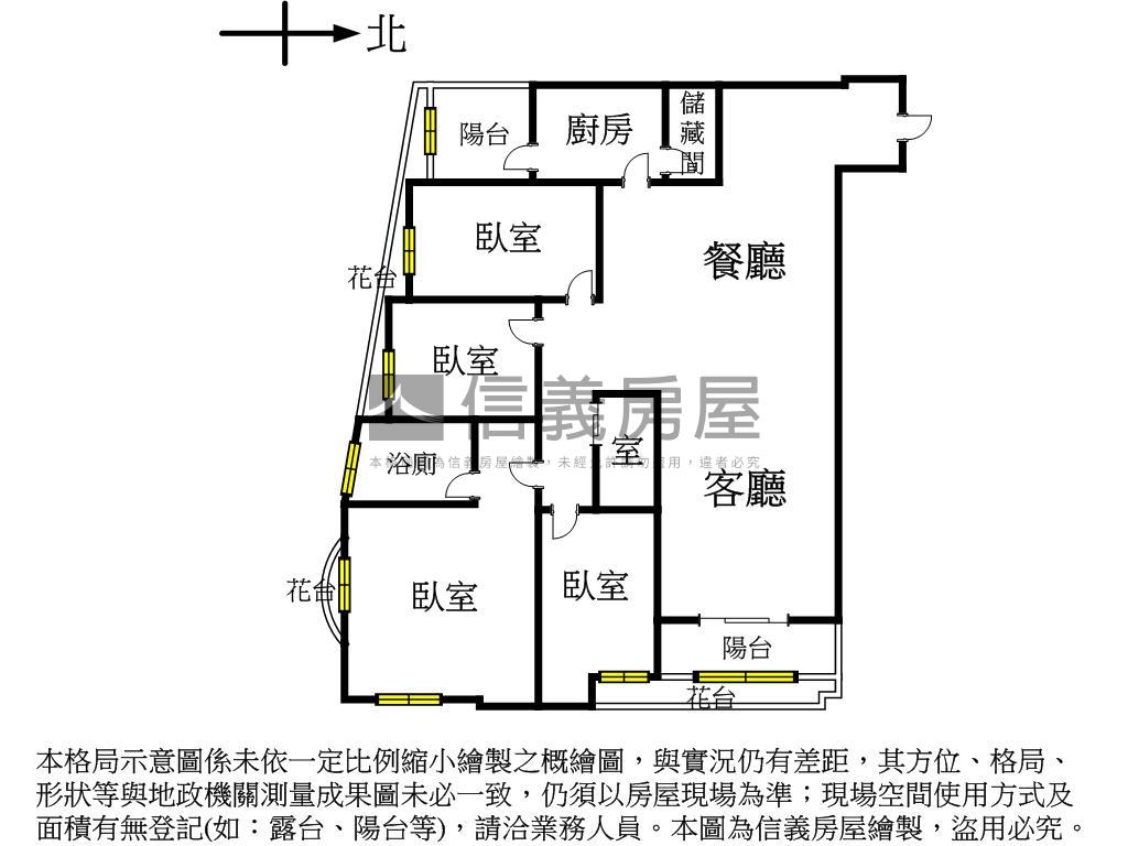 台北鄉廈森林景觀四房房屋室內格局與周邊環境