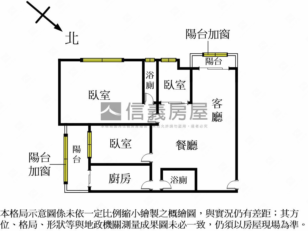 ★江翠昇陽馥都三房★房屋室內格局與周邊環境