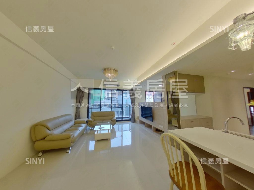 北美館質感美裝三房房屋室內格局與周邊環境