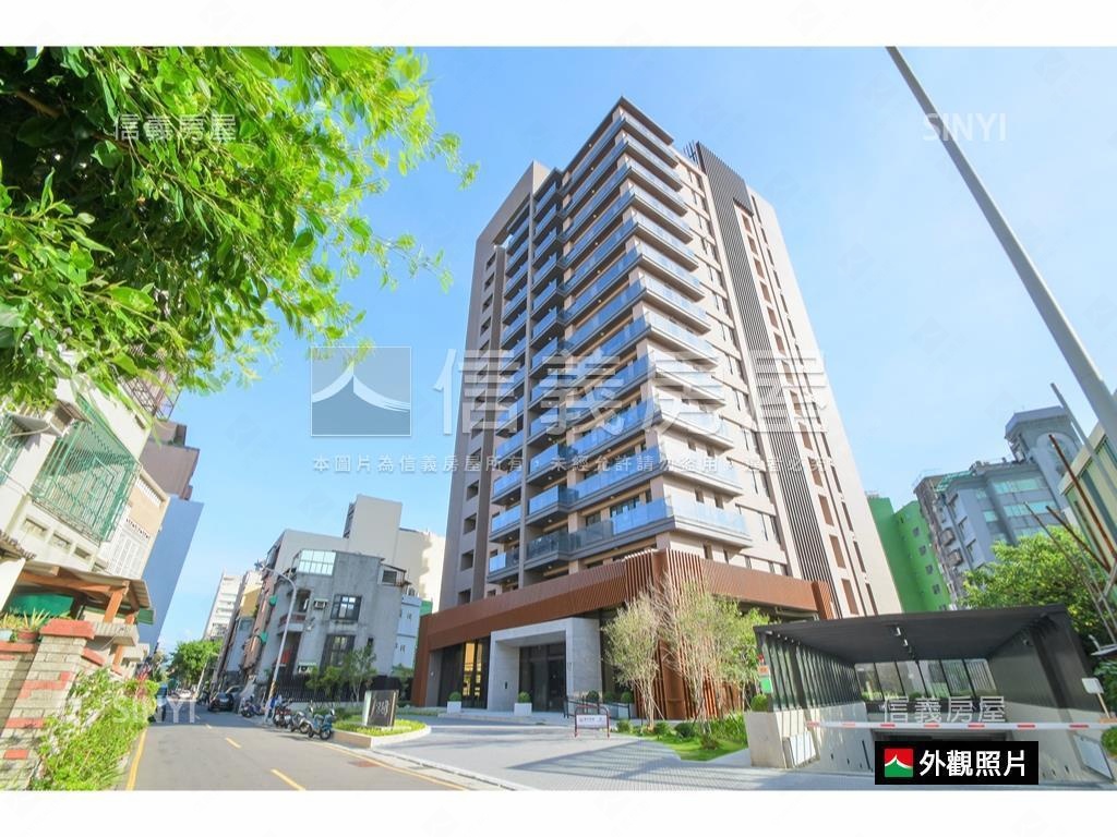 北美館質感美裝三房房屋室內格局與周邊環境