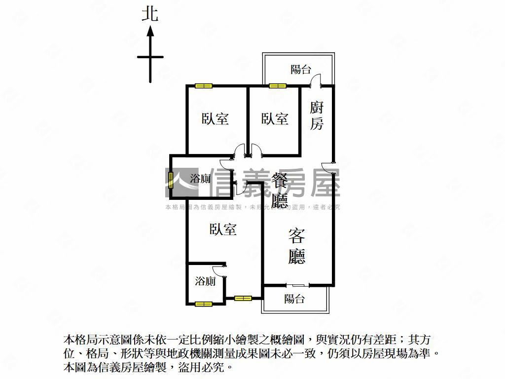 近高工森活學大三房平車房屋室內格局與周邊環境