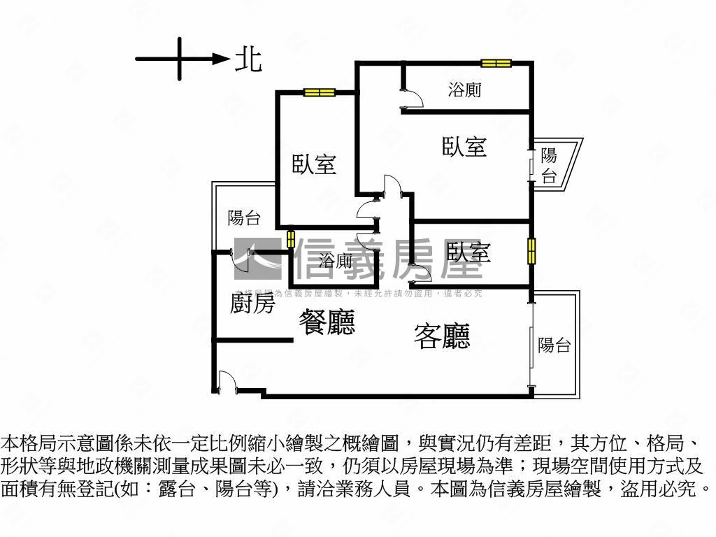 裕翔研山三房雙平車房屋室內格局與周邊環境