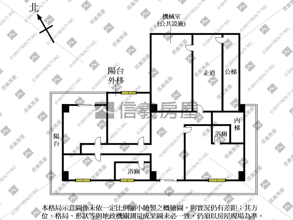 北投綠意大空間房屋室內格局與周邊環境