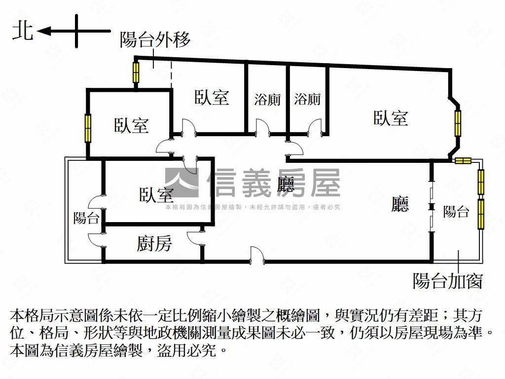 精華璀璨✮步行捷運四房房屋室內格局與周邊環境