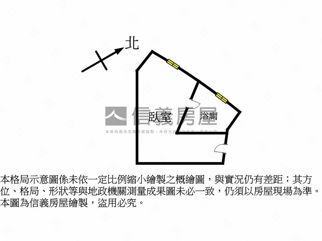 西區電梯衛浴開窗套房６Ｅ房屋室內格局與周邊環境