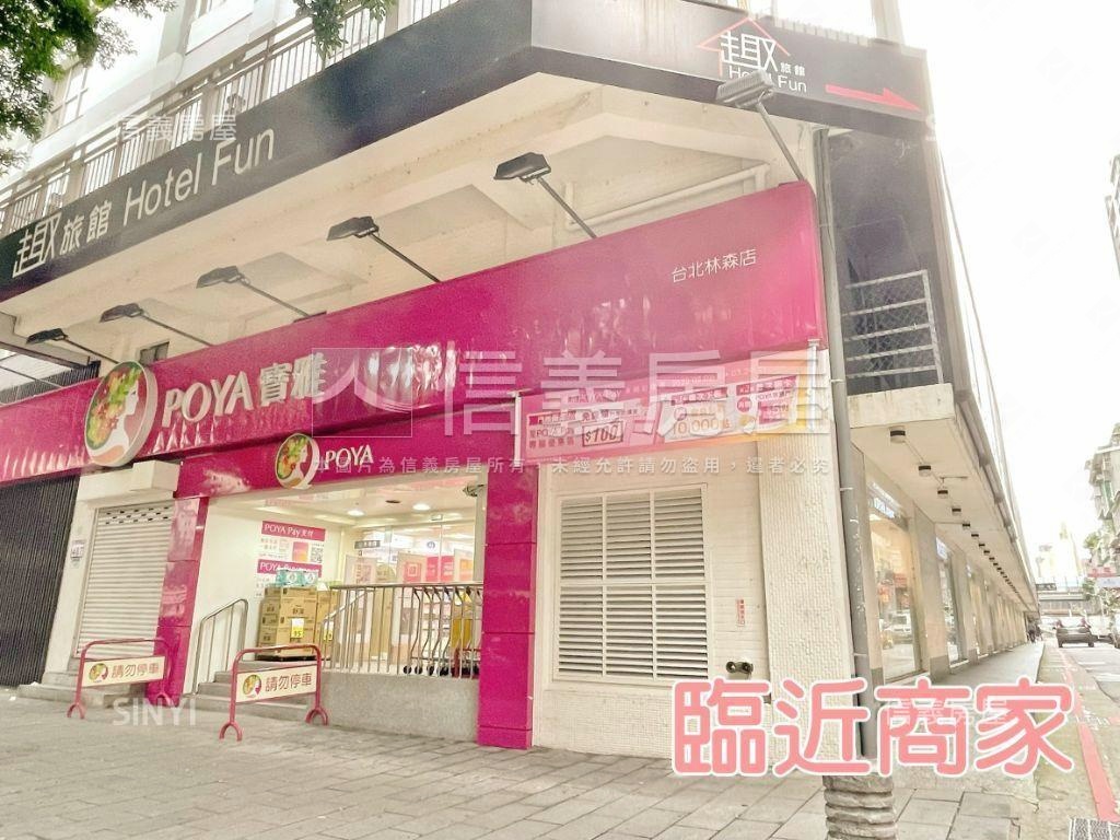 中山國小站精美套房房屋室內格局與周邊環境