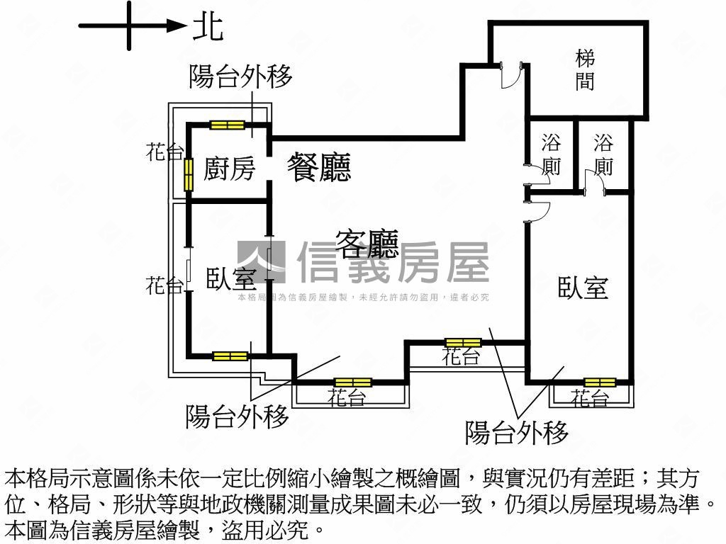 近捷運高樓兩房平面車位房屋室內格局與周邊環境