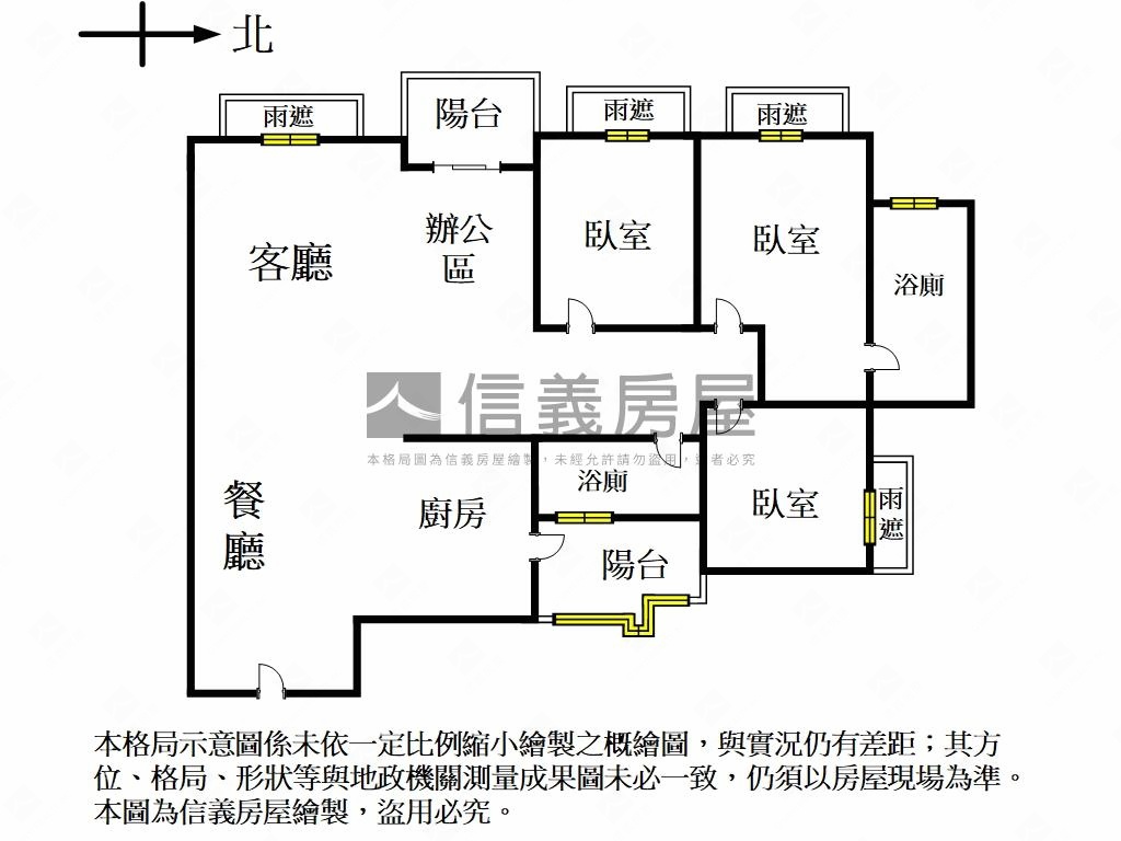 專任冠德中研６０坪型雙車房屋室內格局與周邊環境