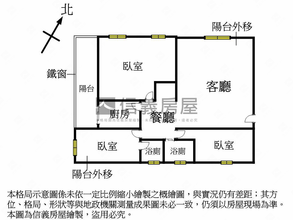 薪易臻品３房車位房屋室內格局與周邊環境