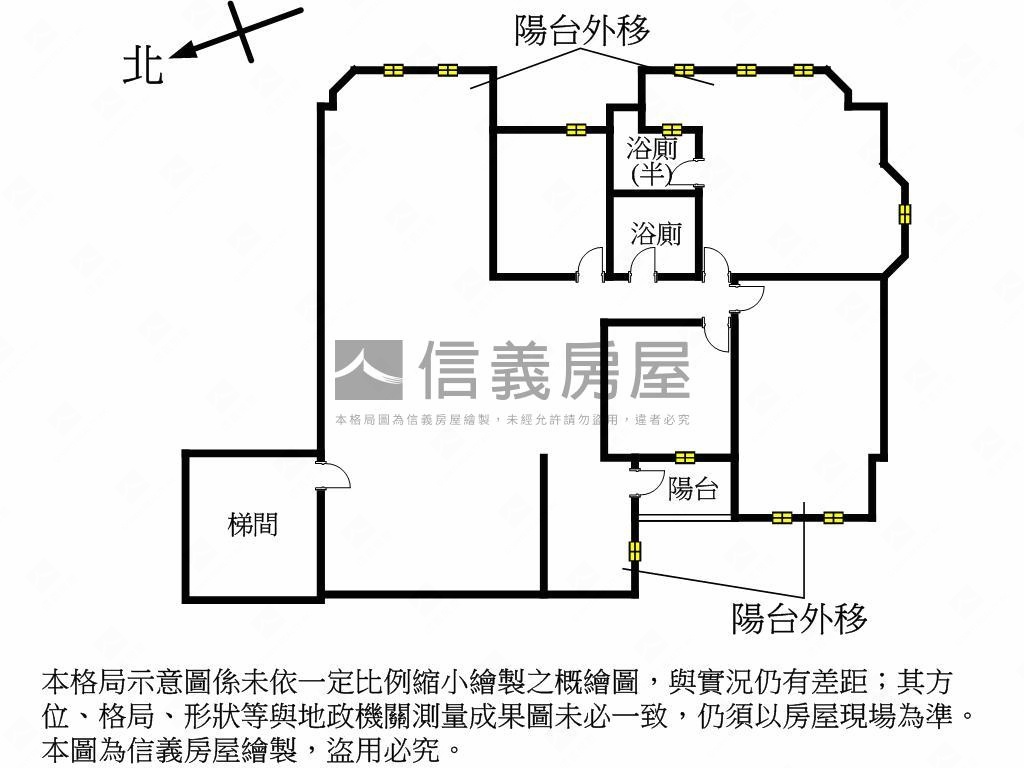 總督天下４房房屋室內格局與周邊環境