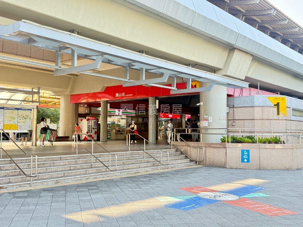 一層一戶圓山站收租好幫手房屋室內格局與周邊環境