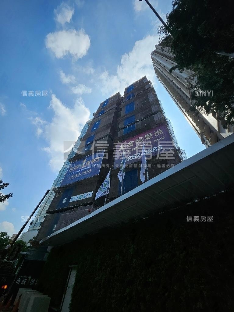 市政１號院高樓層２房平車房屋室內格局與周邊環境