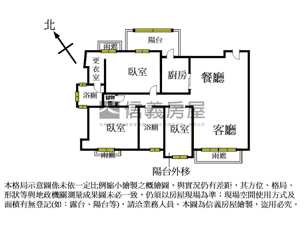 沐夏精緻天使三房車位房屋室內格局與周邊環境