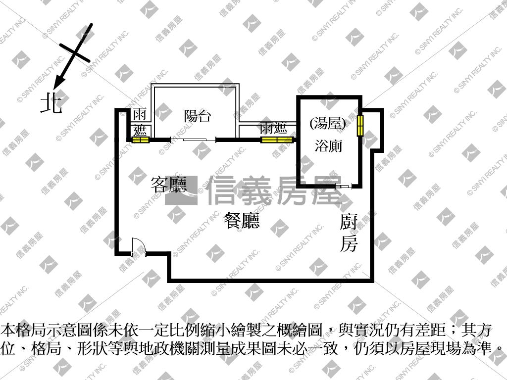 閑閑★高樓景觀溫泉９－５房屋室內格局與周邊環境