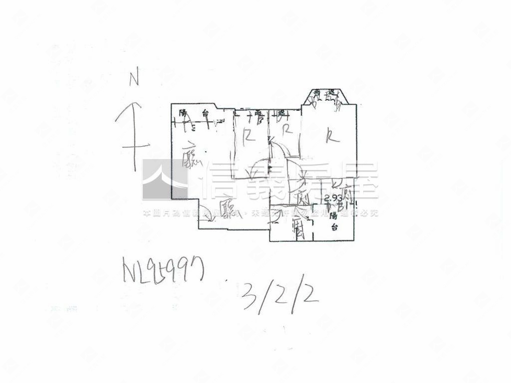 健安新城面樹景三房帶車位房屋室內格局與周邊環境