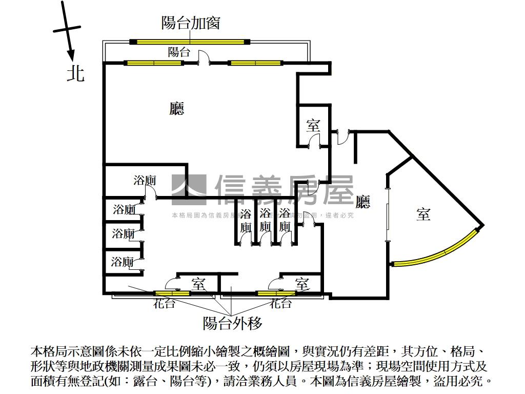 大阿波羅忠敦辦公王房屋室內格局與周邊環境