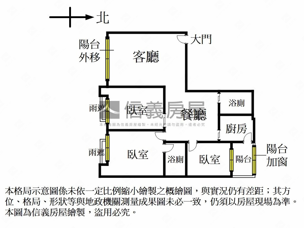 經典歐洲電梯三房坡平車位房屋室內格局與周邊環境