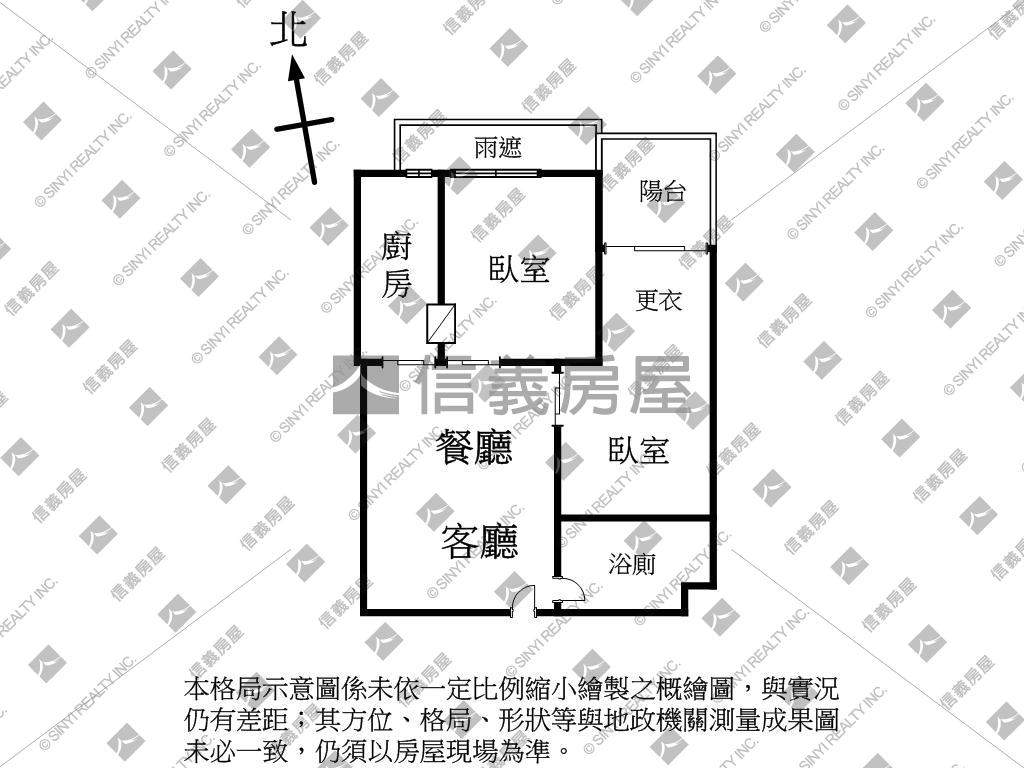 【專】文山君悅高樓美兩房房屋室內格局與周邊環境