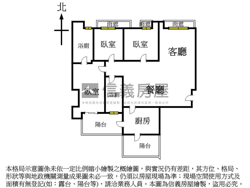 大安富御★寧境鉅作房屋室內格局與周邊環境