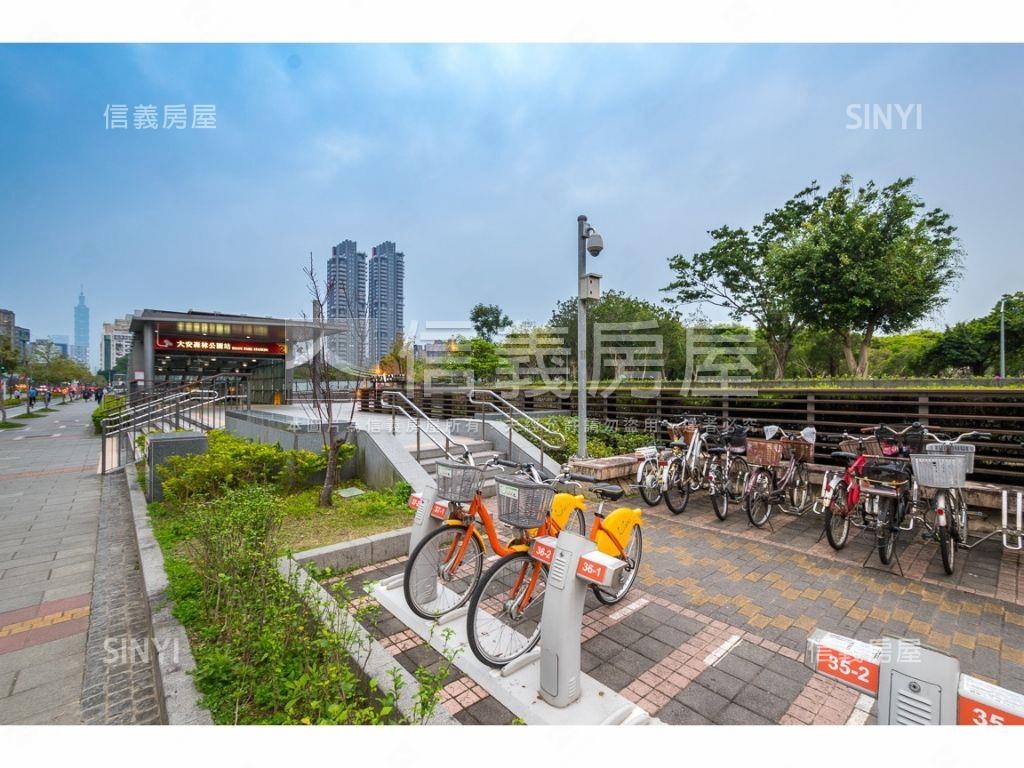 基泰大安Ｂ戶面公園房屋室內格局與周邊環境