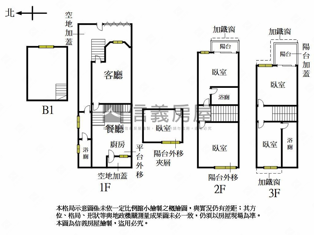 公園首排優質透天房屋室內格局與周邊環境