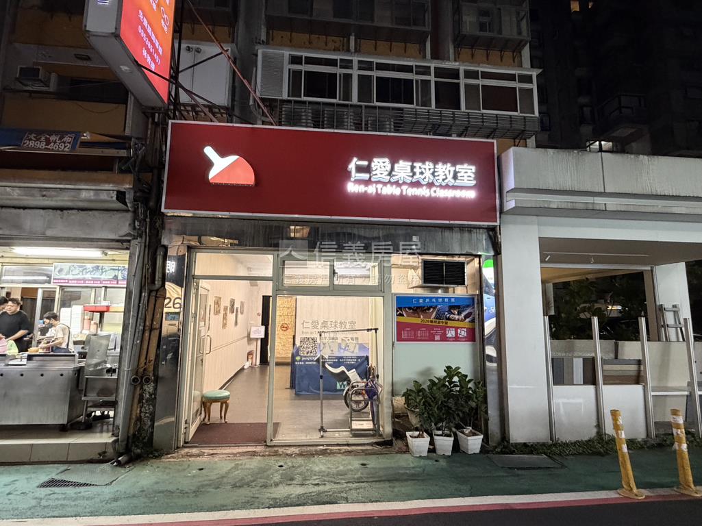 信義安和精選收租店面房屋室內格局與周邊環境