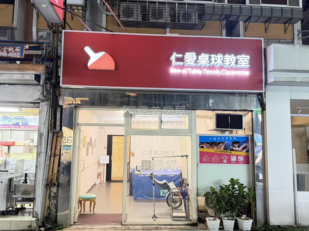 信義安和精選收租店面房屋室內格局與周邊環境