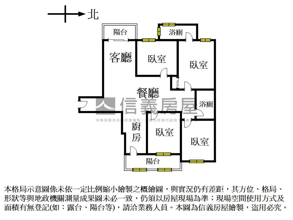 勝美築＊綠意＊四房平車房屋室內格局與周邊環境
