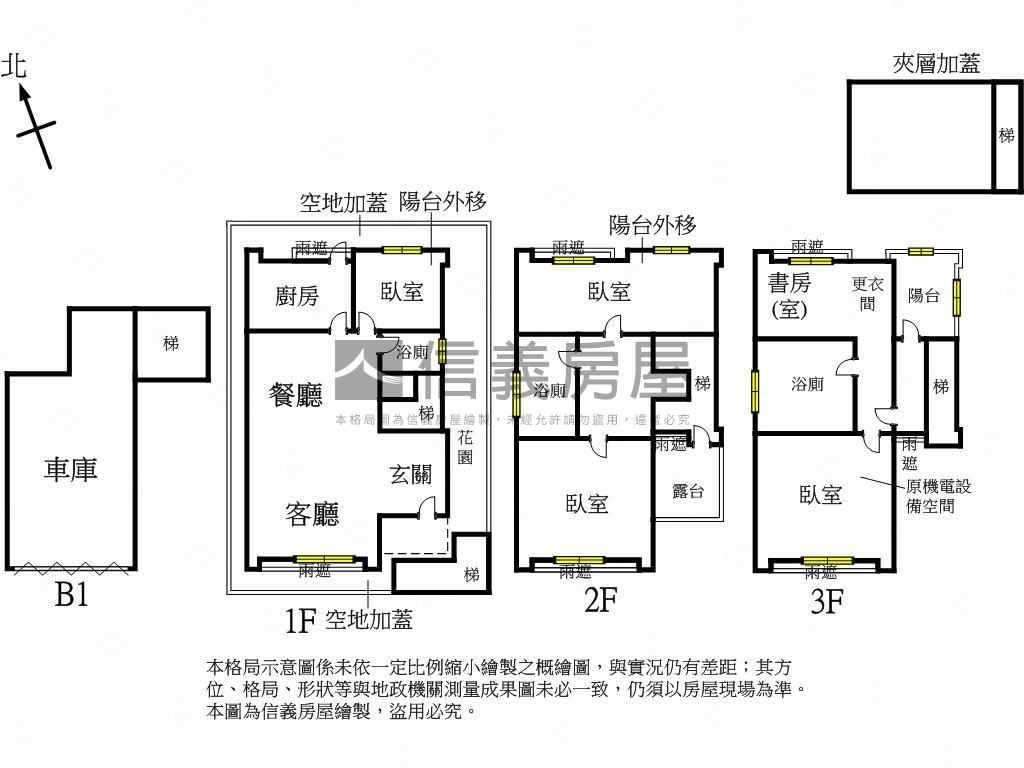 美麗華城漂亮別墅房屋室內格局與周邊環境