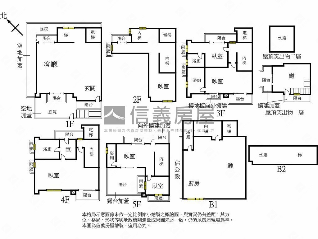 極致。板橋獨棟豪華別墅房屋室內格局與周邊環境