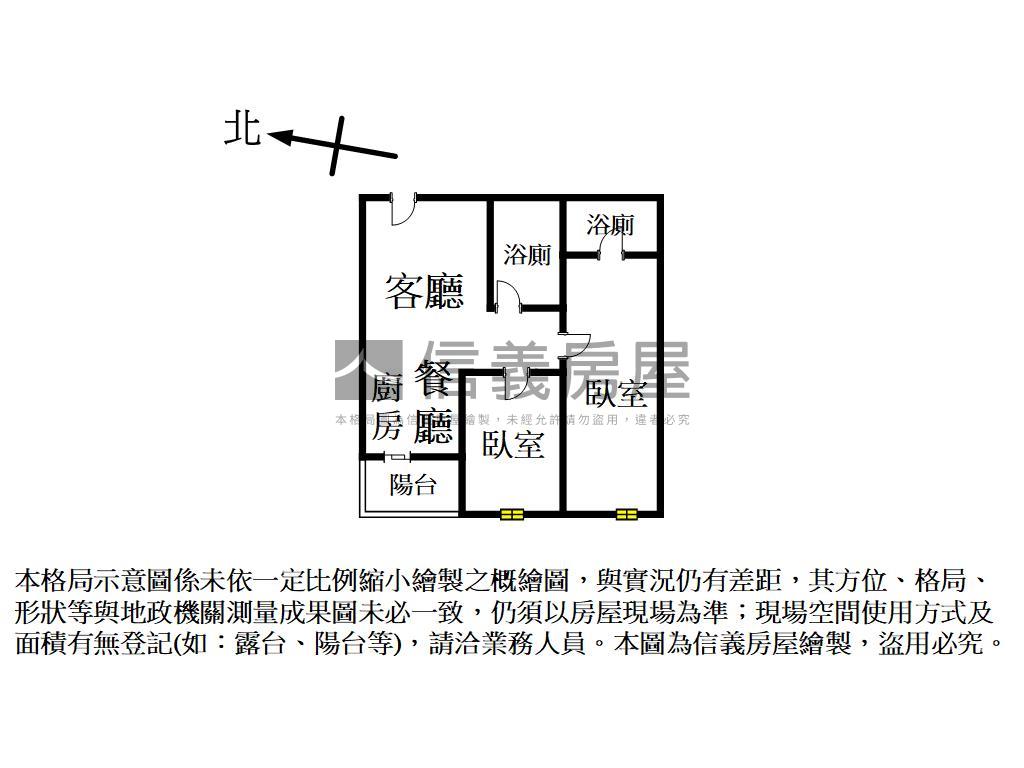 順世代兩房全新未住視野戶房屋室內格局與周邊環境