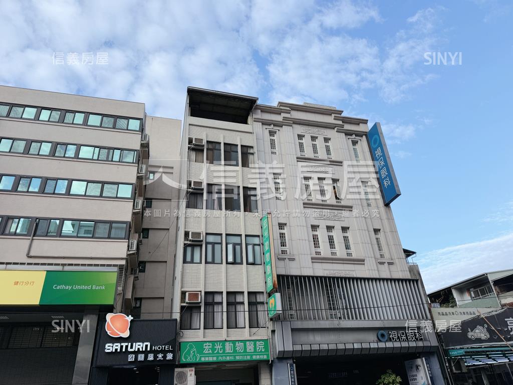 正中清路醫美診所金透店房屋室內格局與周邊環境