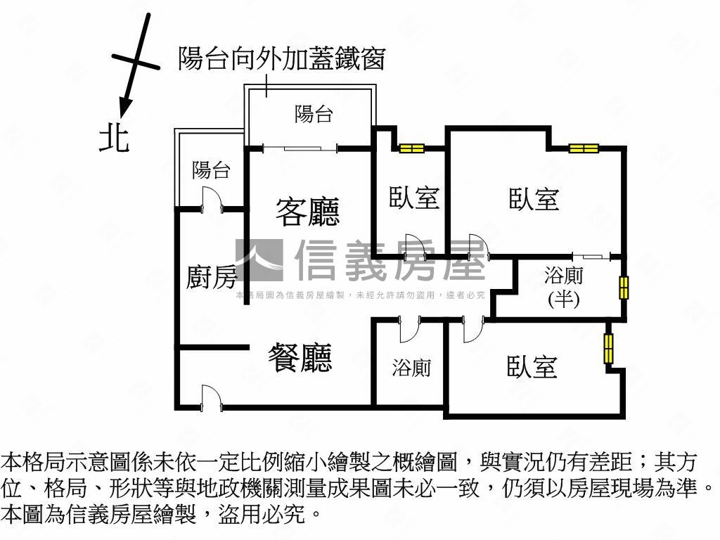 專任基河花園麥帥新城三房房屋室內格局與周邊環境