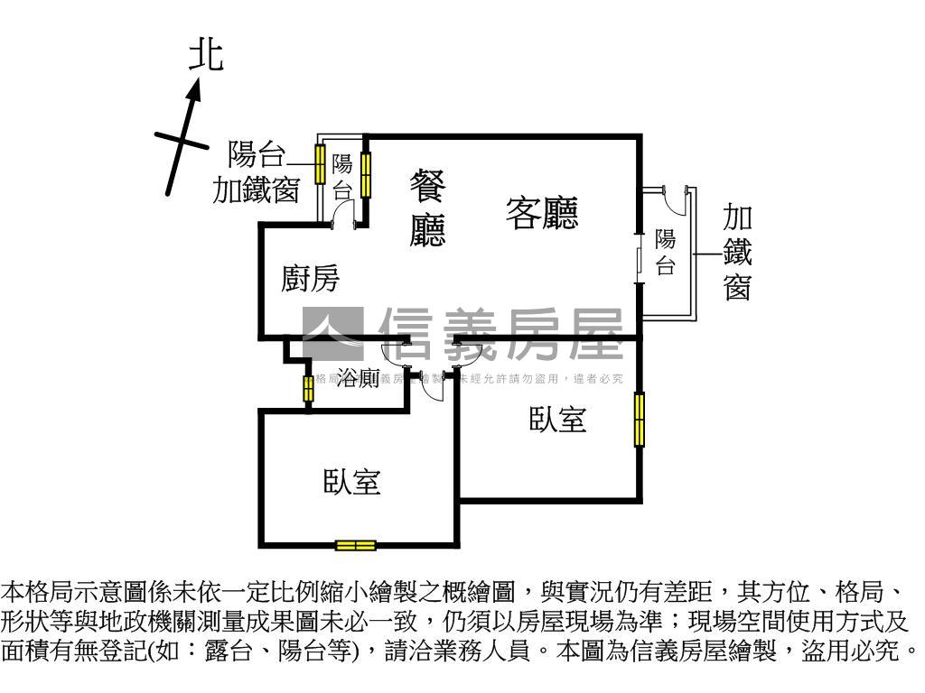近大成國小３樓美寓房屋室內格局與周邊環境
