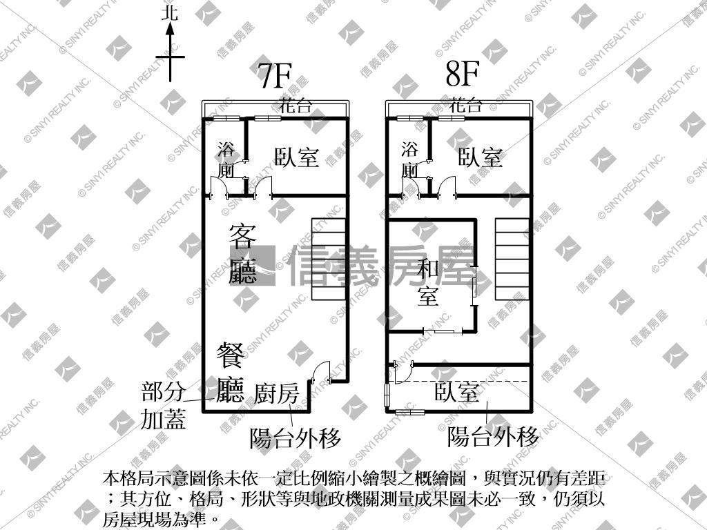 近植物園稀有三房樓中樓房屋室內格局與周邊環境