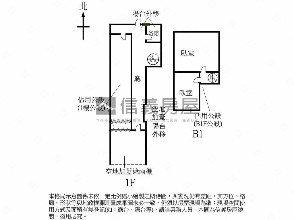 中山雙捷運黃金一樓房屋室內格局與周邊環境