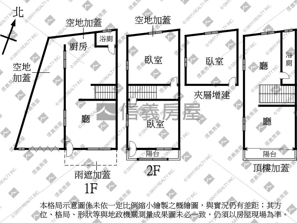 近鳳新高中、大明商圈巷透房屋室內格局與周邊環境