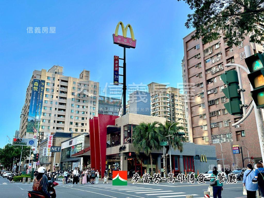 凹子底巨蛋稀有收租三角窗房屋室內格局與周邊環境