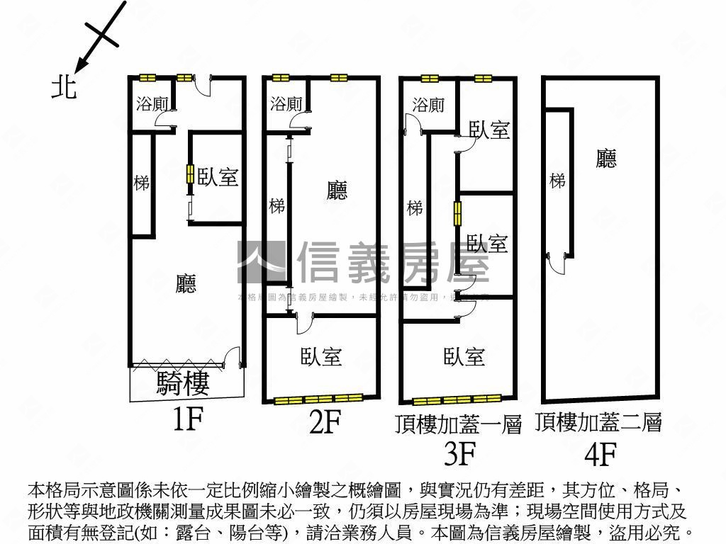 新樹裝潢美透天房屋室內格局與周邊環境
