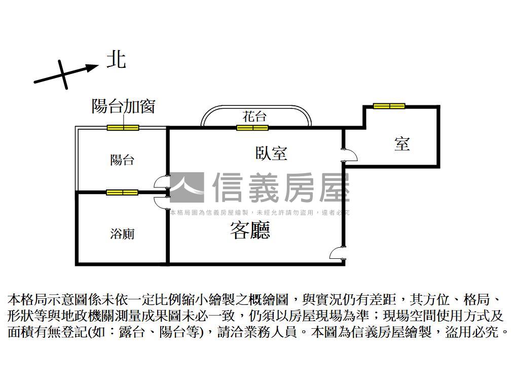 近捷運及置地廣場機能一房房屋室內格局與周邊環境