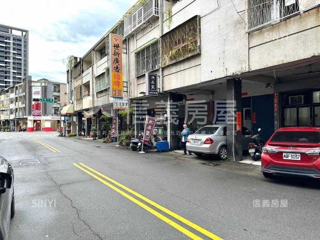 前後雙臨路大地坪透天店面房屋室內格局與周邊環境