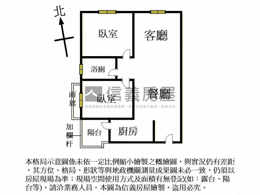 ☆近公園御藏靜幽兩房車位房屋室內格局與周邊環境